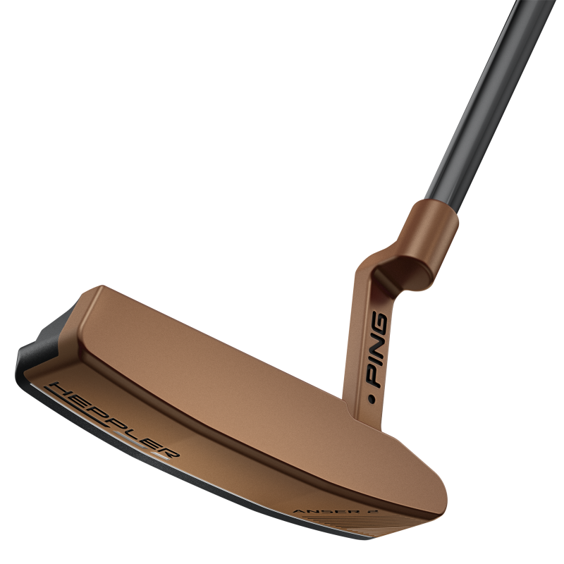 Ping's new Heppler putter models feature a solid flat face, a bit of a throwback to putter designs from years ago. SUBMITTED PHOTOS